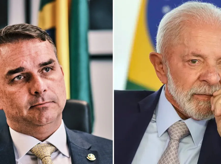 BTG/Nexus: Lula e Flávio Bolsonaro empatam em 46% em eventual 2º turno da corrida presidencial
