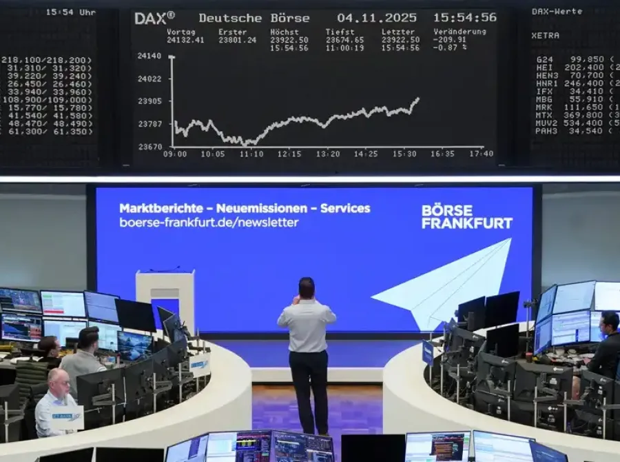 Bolsas da Europa avançam com força após Trump sugerir fim da guerra "em semanas"