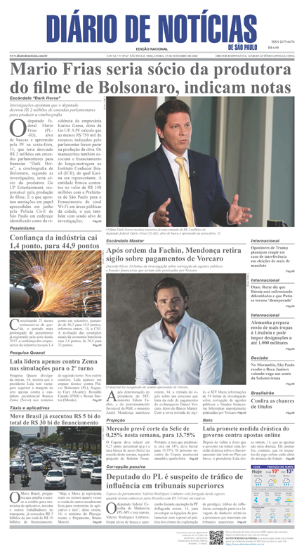 Capa do Jornal