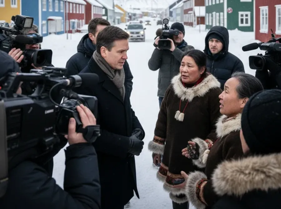 Vance se reúne com autoridades da Dinamarca e Groenlândia nos EUA