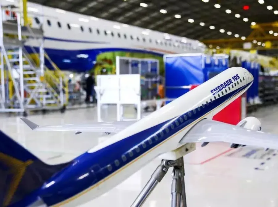Financiamentos aprovados pelo BNDES à Embraer alcançam R$ 28,7 bi desde 2023