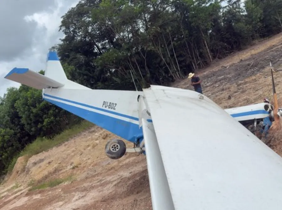 Avião cai no Pará e piloto é encontrado vivo após mais de 24 horas de buscas
