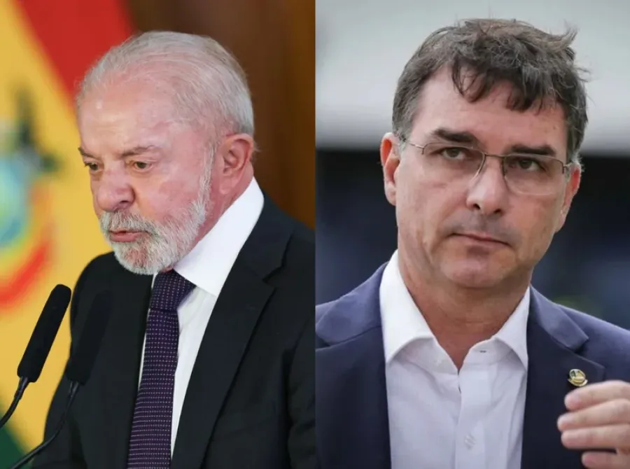 Flávio Bolsonaro e Lula estão empatados no 1º e 2º turnos no TO