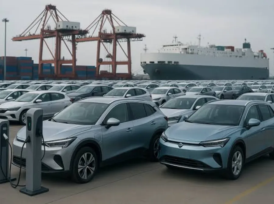 China: vendas de carros caem 23,2% em junho, mas exportações e elétricos sustentam setor