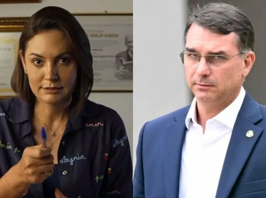 BTG/Nexus: 64% ouviram falar das críticas de Michelle a Flávio Bolsonaro; 35% não ouviram