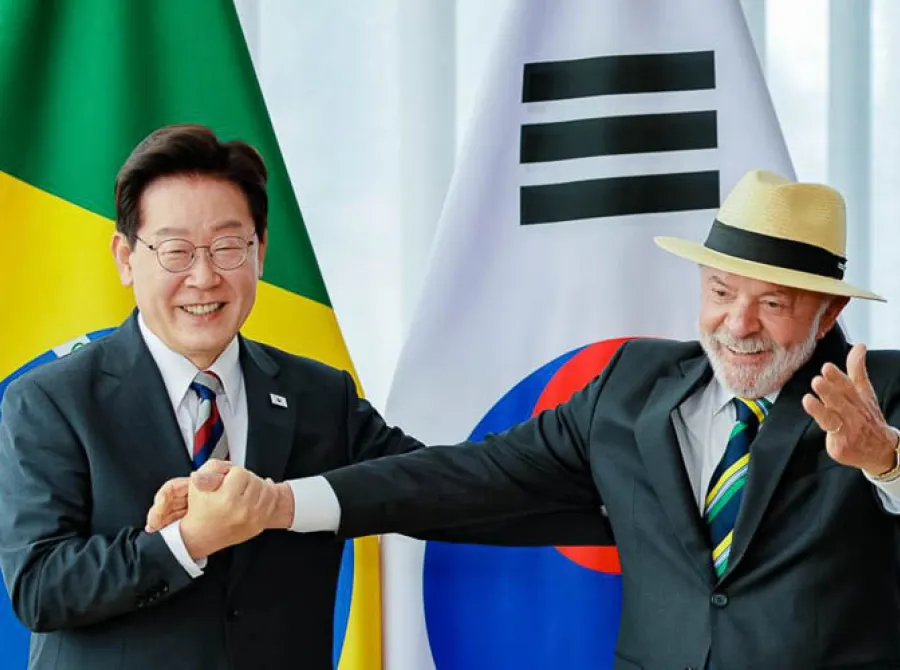 Lula recebe presidente da Coreia do Sul e amplia parceria em tecnologia e semicondutores
