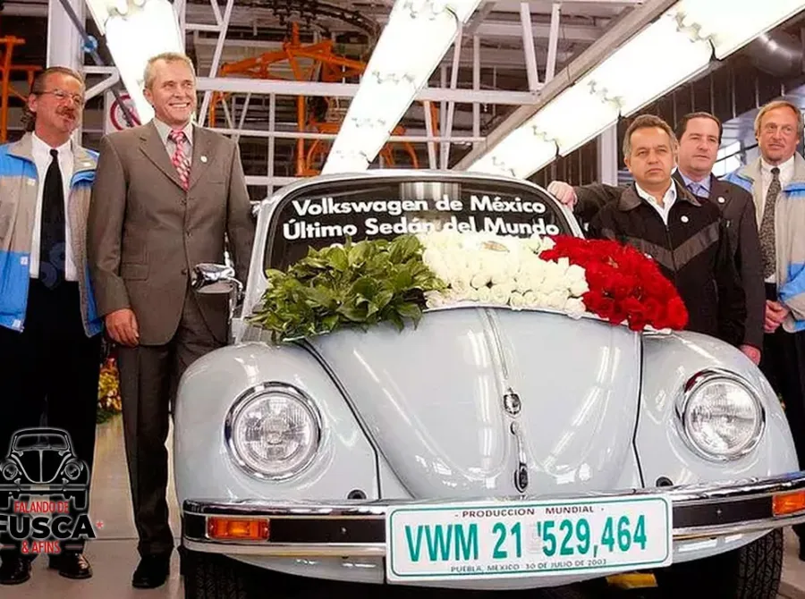 Último Fusca deixou a linha de produção há 23 anos e encerrou a história de um dos carros mais icônicos do mundo