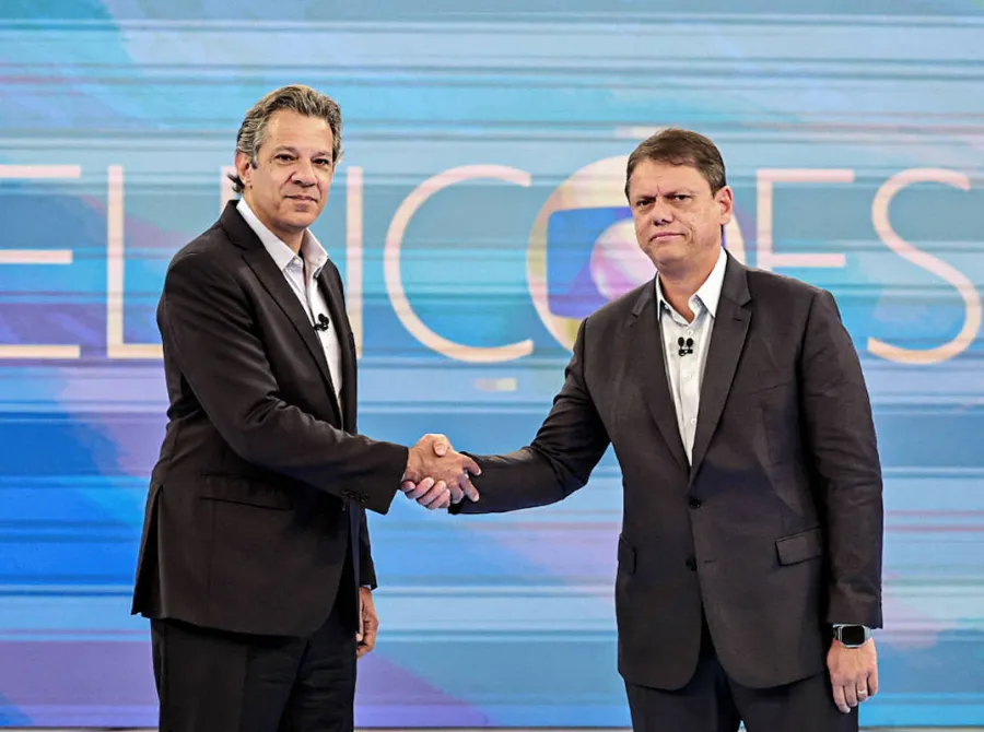 Tarcísio e Haddad nacionalizam debate em SP