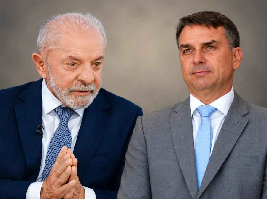Flávio Bolsonaro lidera o primeiro turno e enfrenta Lula em 25 de outubro