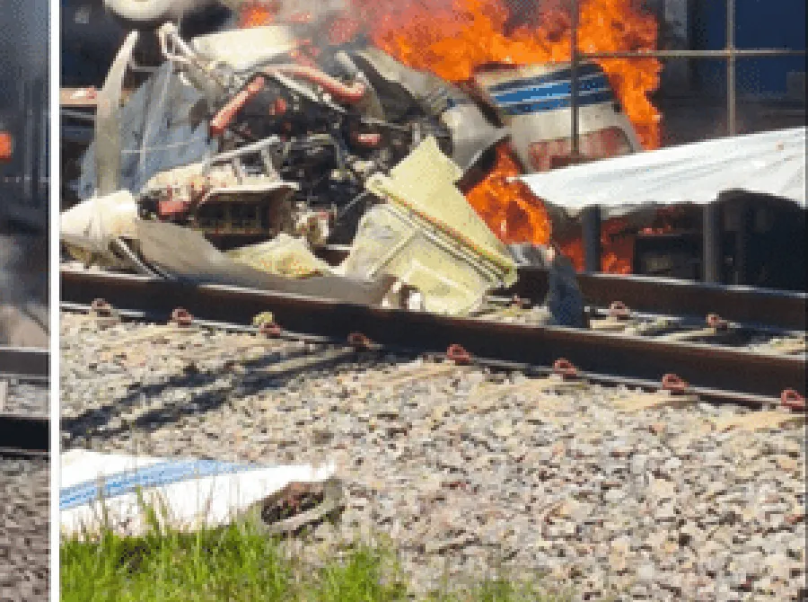Avião de pequeno porte cai em Belo Horizonte perto de estação do metrô