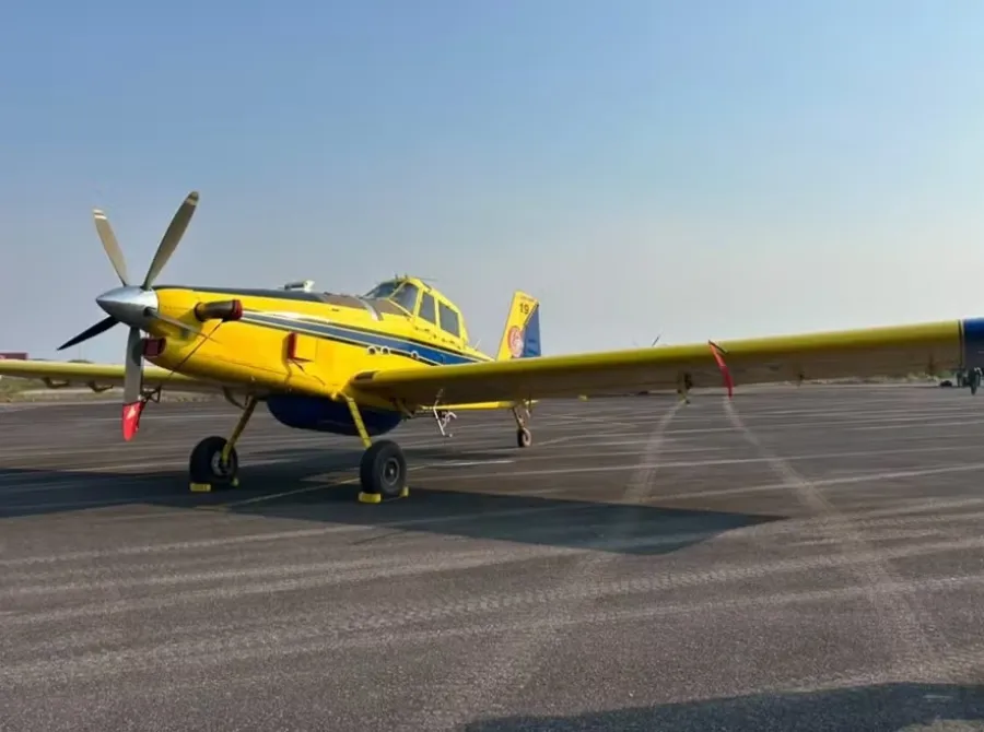 Aviões militares reforçam combate aos incêndios no Amazonas
